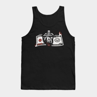 Money and Skull, Money and Money Tank Top